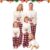 Family Christmas Pajamas Set 2022 New Year Xmas Matching Clothes Father Mom and Me Deer Top Red Plaid Pants Nightwear Pjs Outfit