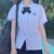 Girl From Nowhere Nanno Cosplay Pleated Skirt Shirt School Uniform Full Set Of JK Uniform For Festival Carnival Fancy Party