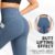 IKEEP Women’s High Waist Yoga Pants Exercise Fitness Butt Lifting Leggings Sports Leggings Gym Workout Tights